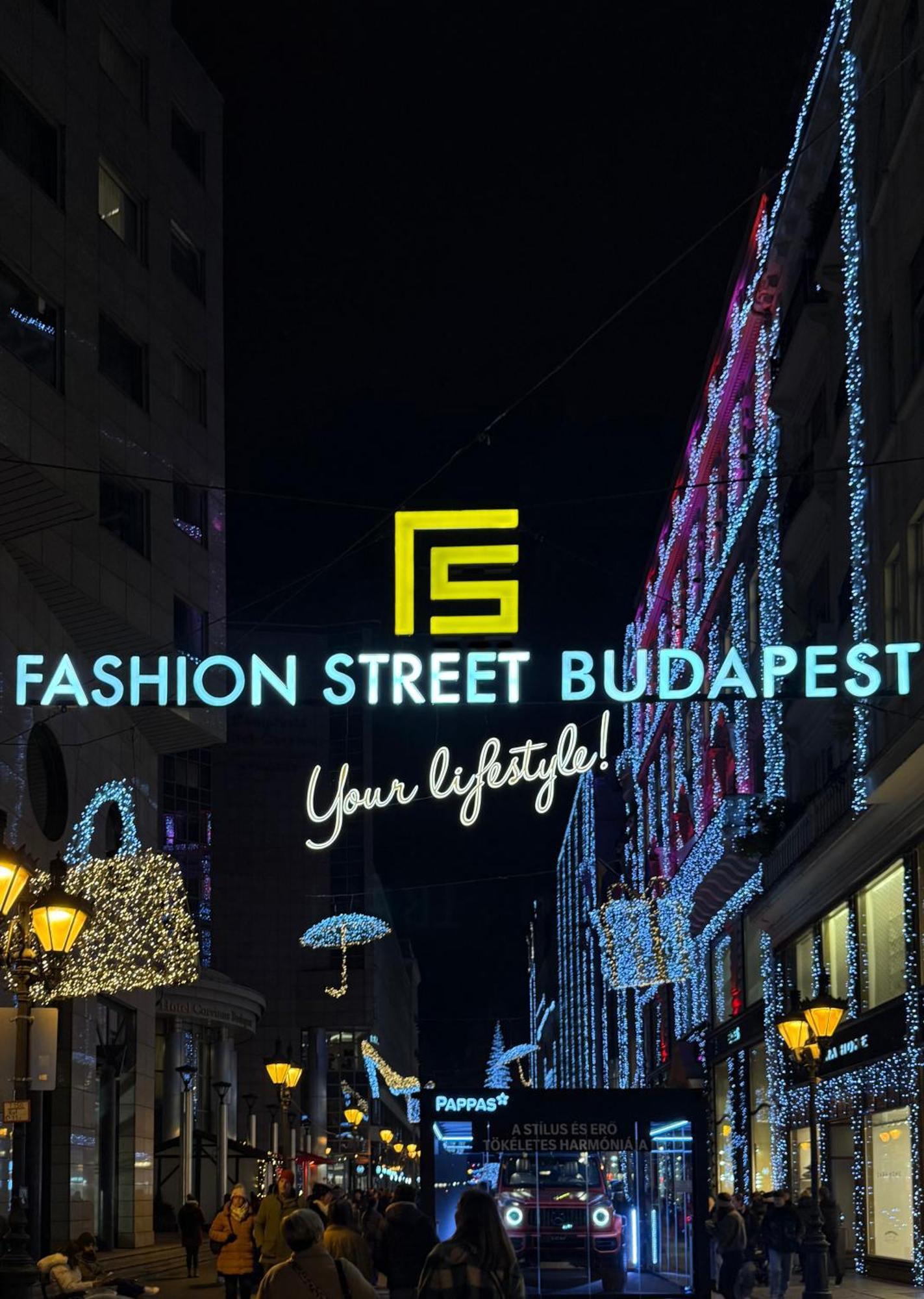 Central Walk Fashionstreet Apartmnts 부다페스트 외부 사진
